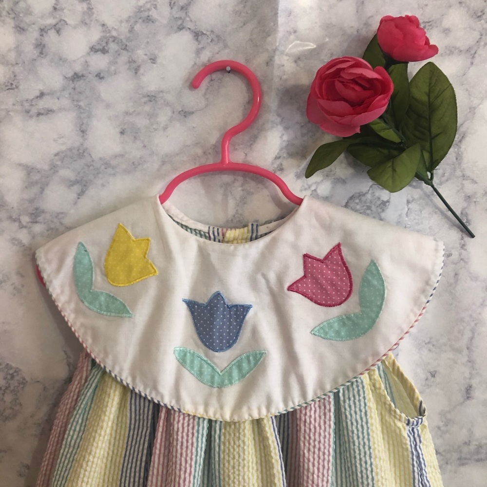 Tulip seersucker dress no tags